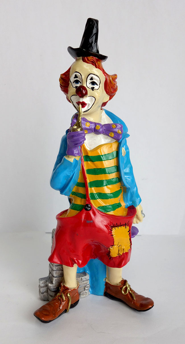 即納可 再入荷しました ピエロ 模様 ジャケット冠clown 模様 化粧付け 戯れ ファーニチャー 雑貨 飾り Afic Association Org