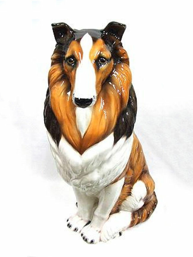 犬の置物 オブジェ 陶製 インテリア セッター 楽天市場】セッター 置物の通販