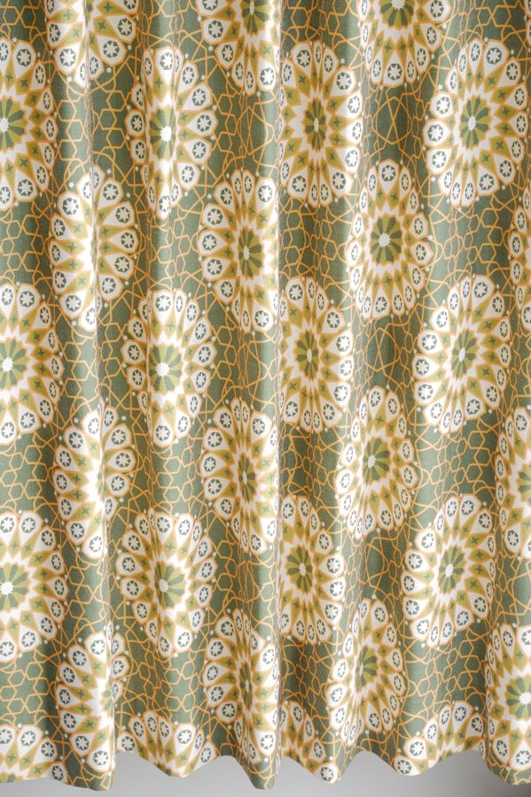 楽天市場 カーテン オーダーメイドカーテン 送料無料 高級 スペイン製 モロッコgr 巾 101 0cm 丈 150cm 2倍ヒダ新築 マンション かけ替え 掛替 カーテン インテリア シロヤマ