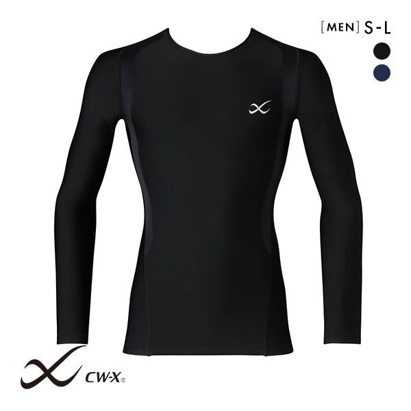 25％OFF【メール便(20)】 ワコール Wacoal シーダブリューエックス CW-X Mens JYURYU 柔流 ホットタイプ 丸首 長袖 トップス スポーツ メンズ JAO799 スポーツウェア 全2色 S-L 6,270円