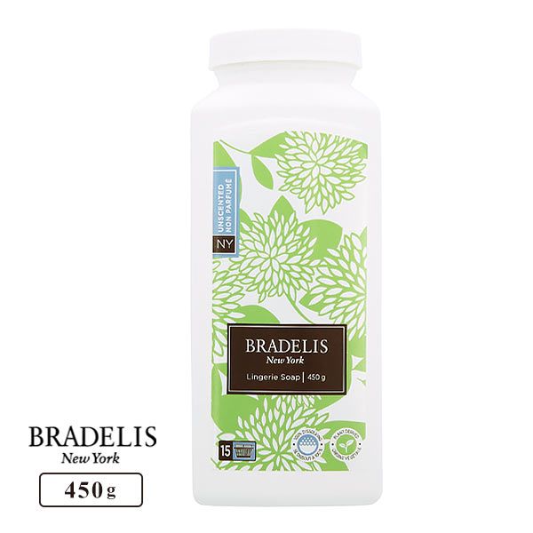 楽天市場】ブラデリスニューヨーク BRADELIS NY ランジェリーソープ パウダー 無香料 洗濯用洗剤 150g 約30-60回分 カナダ産 :  SHIROHATO（白鳩）