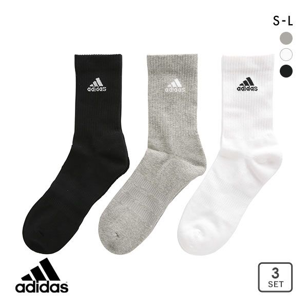 楽天市場】10％OFF アディダス adidas クルー丈 ソックス 靴下 キッズ