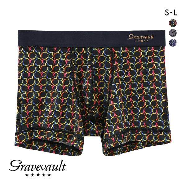 ボクサーパンツ グレイブボールト Gravevault Monogram ショートボクサーパンツ