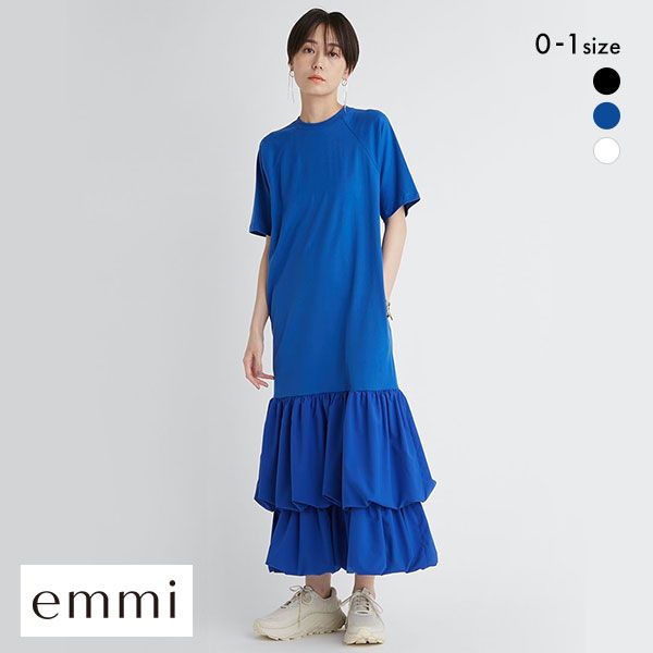 エミ ノースリドッキングワンピース emmi 41%OFF 送料無料 楽天市場】41％OFF エミ ノースリドッキングワンピース emmi