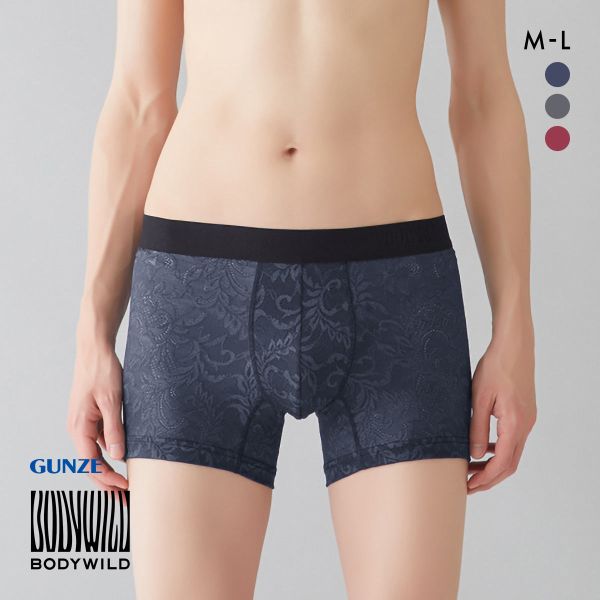 グンゼ GUNZE ボディワイルド BODY WILD ボクサーパンツ レース仕様
