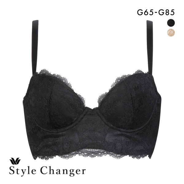 20％OFF ワコール スタイルチェンジャー 高補整ミドリフ丈ブラ 3/4カップブラジャー G Wacoal Style Changer ミドリフ丈 レディース 下着 全2色 G65-G85