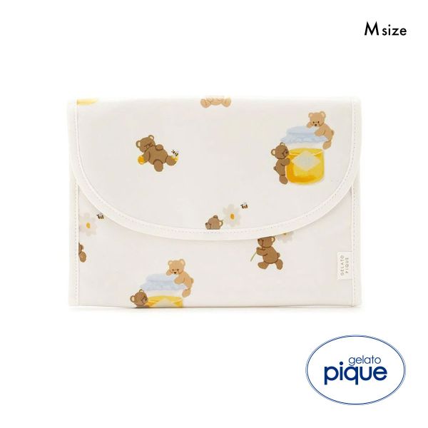 ジェラートピケ　母子手帳ケース　Mサイズ　ベア柄 Amazon.co.jp: ジェラートピケ gelato pique ベア柄母子手帳