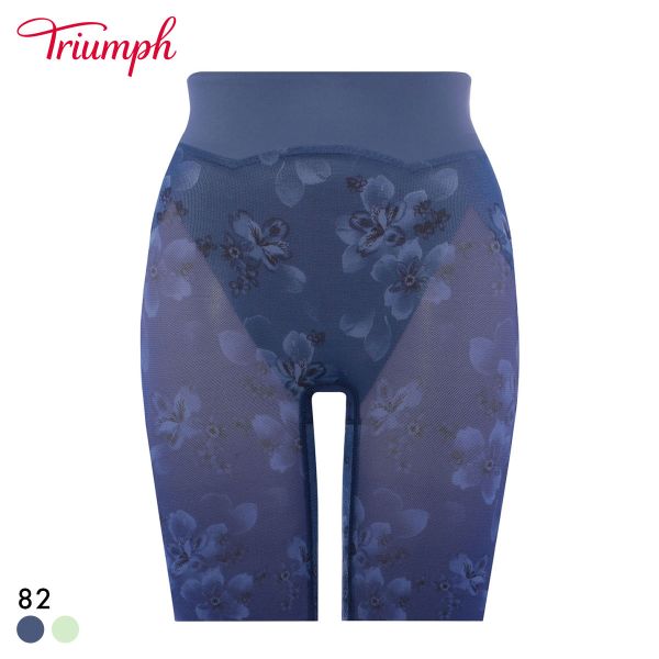 【メール便(12)】 トリンプ ヒップシェイパー TR569 ロングガードル プリント 82 補正下着 Triumph レディース 全2色