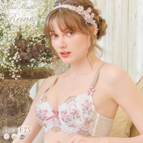 リサマリ レーヌ アリーシャ ブラジャー S Make Type DEF 谷間ブラ 単品 Risa Magli Reine レディース 全3色 D65-F75 5,500円