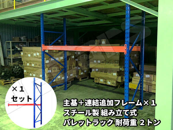 楽天市場】パレットラック スチールラック 重量棚 パレット棚 耐荷重 