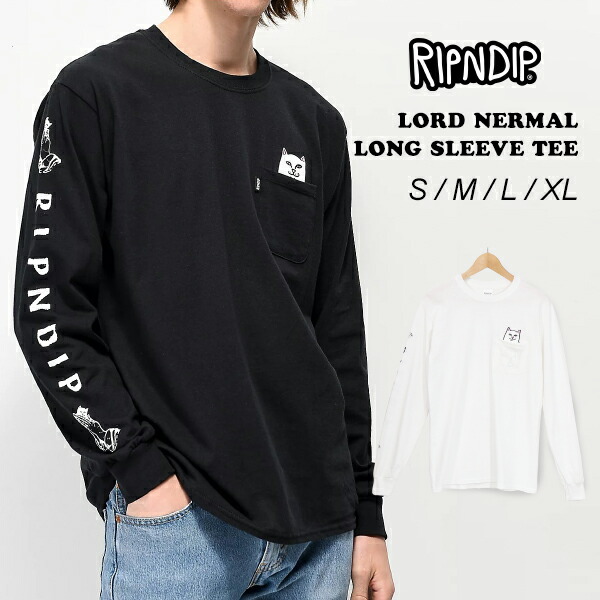 リップンディップ White メンズ 長袖 Tシャツ ロンT　XLサイズ 楽天市場】RIP N DIP リップンディップ Money Man 長袖 Tシャツ