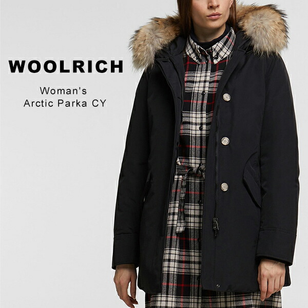 ウールリッチ ダウン アークティックパーカ レディース Woolrich マウンテンパーカ ダウンジャケット コート アウター ダウンコート リアルファー Arctic Parka CY|シロクロ【白黒Tシャツ専門】