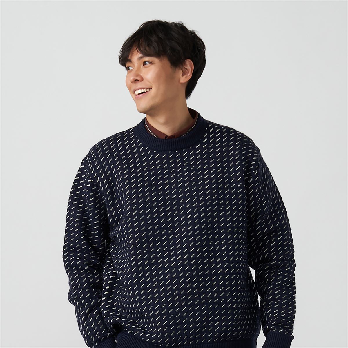 【公式】東京シャツ CORDURAリラックスＶネックカーディガン＜ブラック＞ CORDURAリラックスVネックカーディガン＜ブラック＞(S ブラック