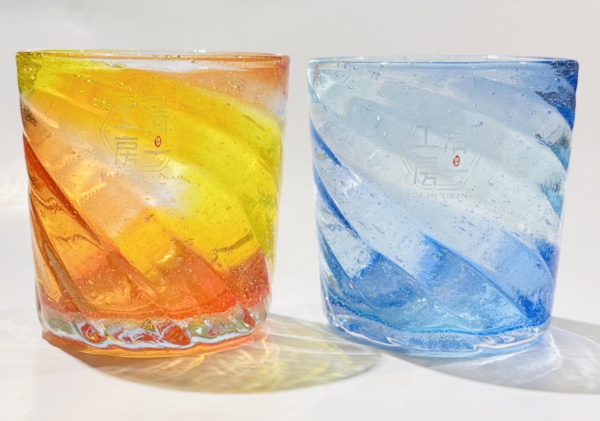 楽天市場】【琉球ガラス・コップ】泡花見グラス(5色)☆沖縄・人気
