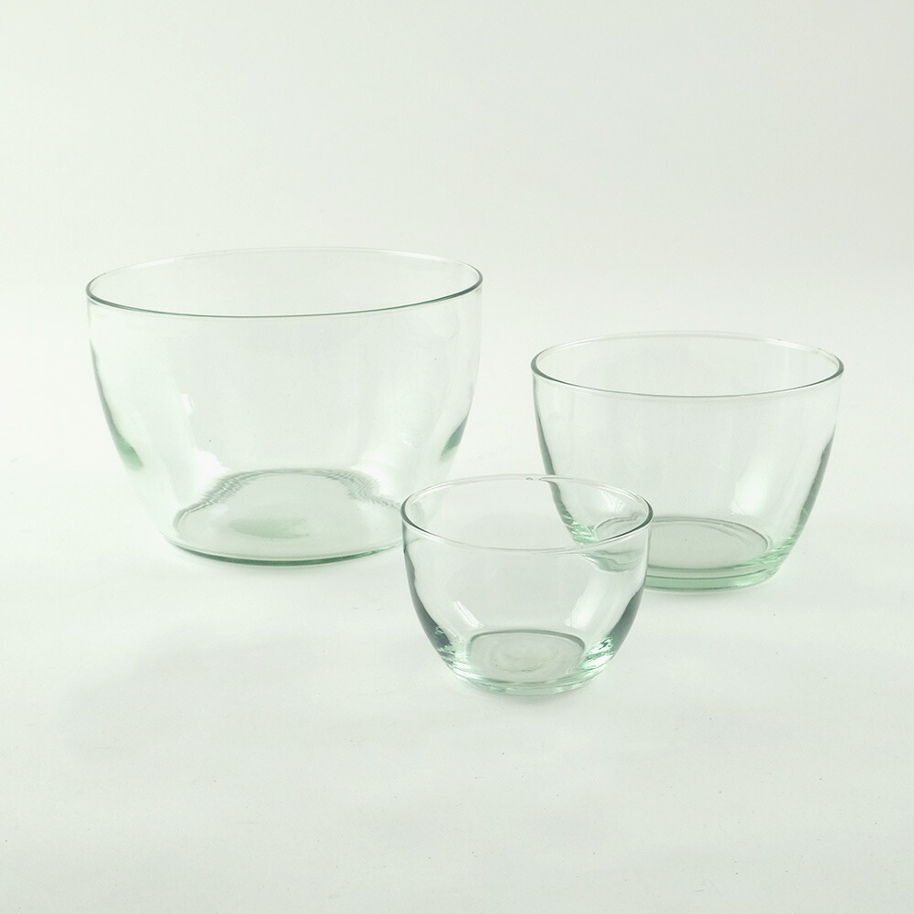 ヴィンテージ【ポストモダンデザイン】フロストガラス ボウル オブジェ