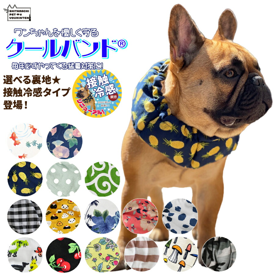 楽天市場】犬用 熱中症 暑さ 対策 クールバンド ＆ 保冷剤5個 セット