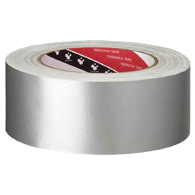 寺岡 オリーブテープ NO.145 シルバー（50mm×25m）（1ケース 30巻入り） 布粘着テープ 11,012円