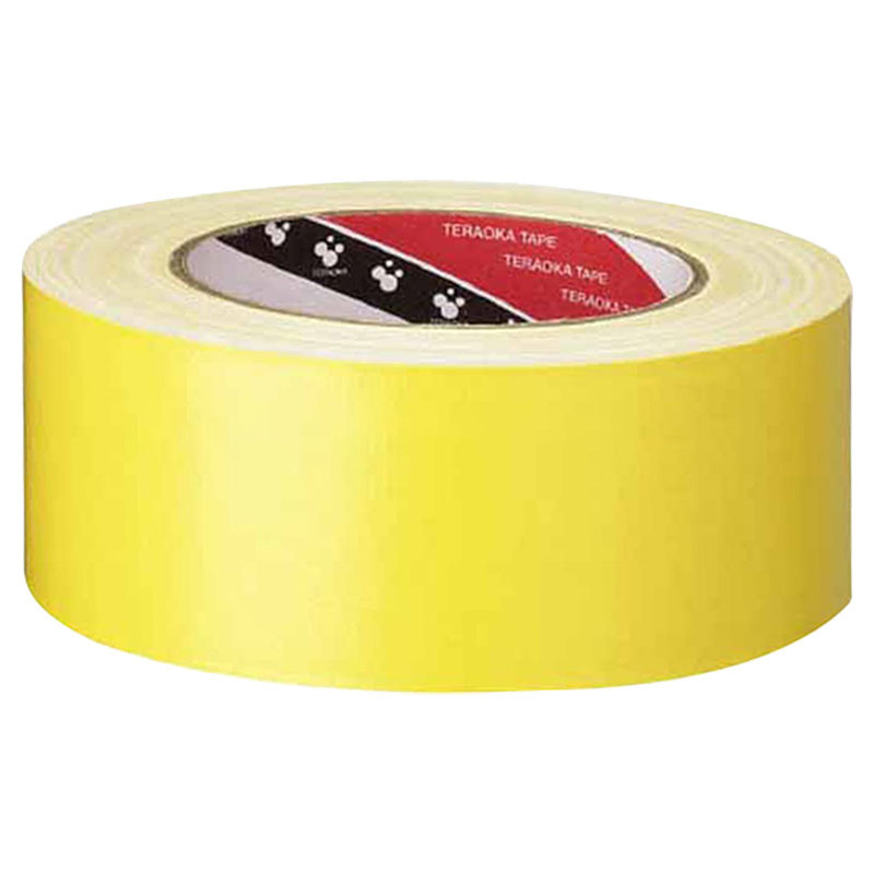 寺岡 オリーブテープ NO.145 黄（50mm×25m）（1ケース 30巻入り） 布粘着テープ