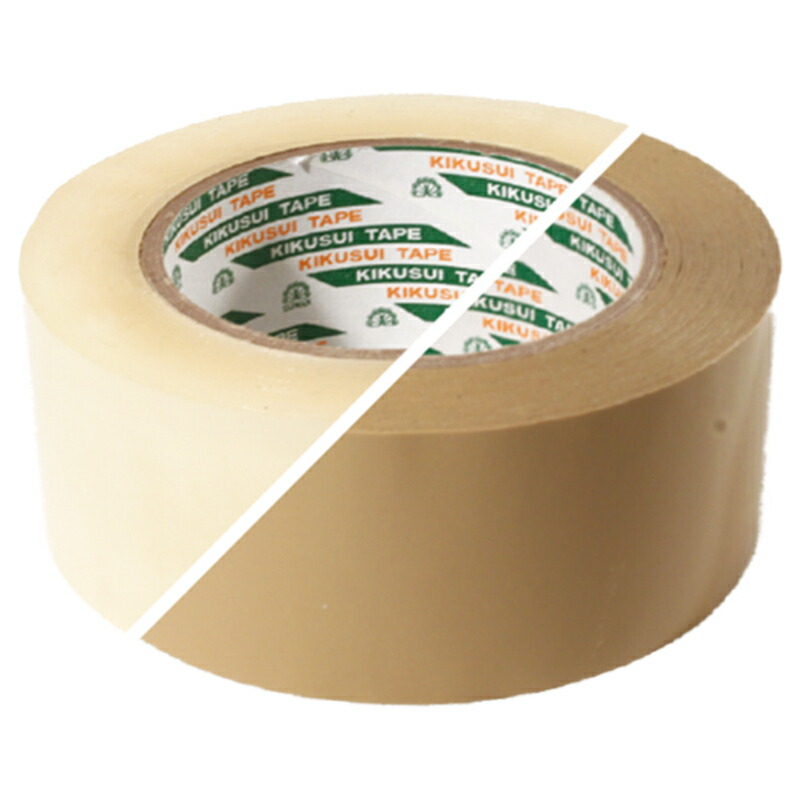 菊水テープ パールテープ 236M 茶色 75mm×100m(1ケース=30巻入り)OPPフィルム粘着テープ