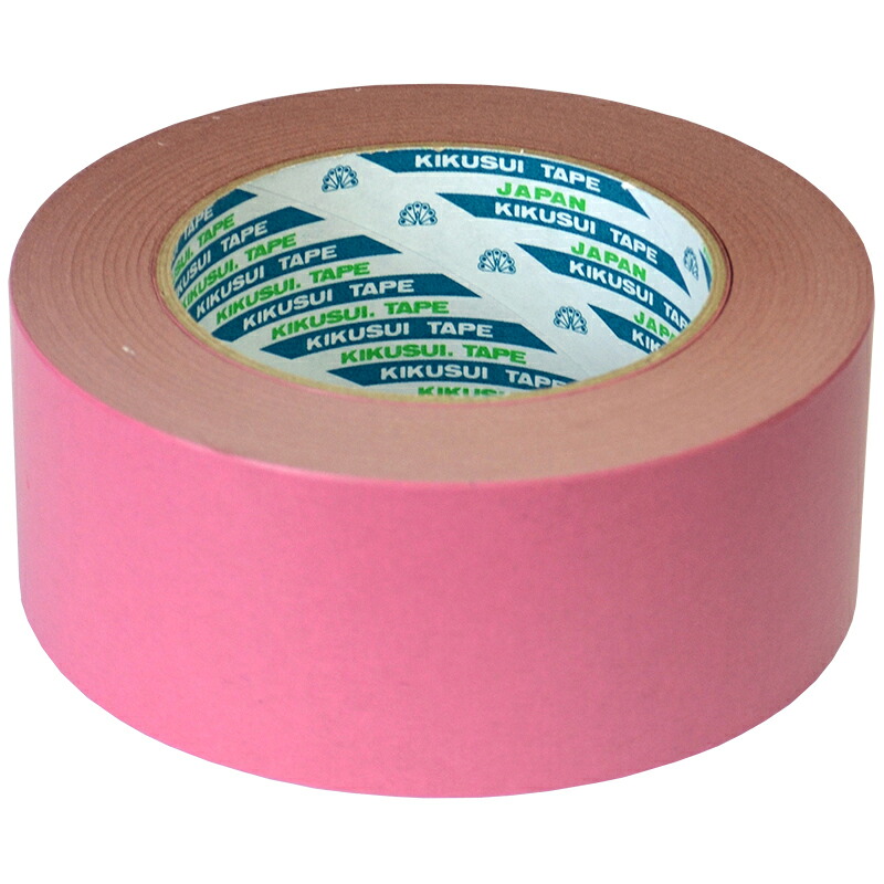 菊水 キクラフトBK ピンク No.111 クラフト粘着テープ 50mm×50m（50個入り）