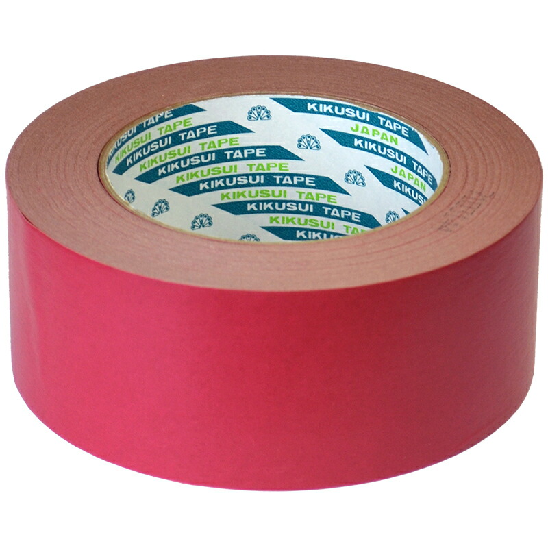 楽天市場】菊水 キクラフトBK 赤 No.111 クラフト粘着テープ 38mm×50m