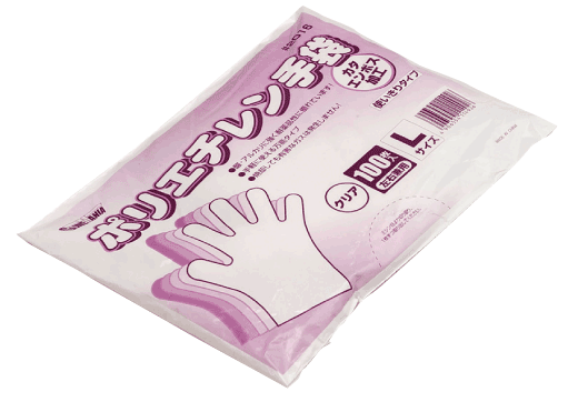 Kawanishi No 16 ポリエチレン手袋 カタエンボス 枚入 100枚入 100袋 幅広い用途にお使いいただける使い切りタイプのポリエチレン手袋です 食品衛生法適合 使い切り手袋 使い捨て手袋 ポリエチ手袋 Mpgbooks Com