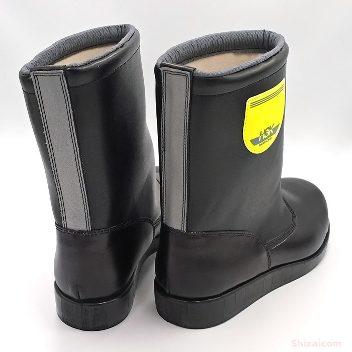 ノサックス 安全靴 舗装靴 HSK半長靴 道路舗装用 HSK208 メンズ 黒 