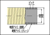 【タイガースポリマー】【10mカット】工業用ホースサクションホースクリスタルホースF-3-65mm