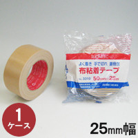 布テープ スリオンテック No.3310　25mm幅×25m巻　1ケース(60巻入)(HK)(F109165) ＜法人宛限定＞