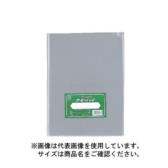 楽天市場】福助工業 オーピーパック No.18-23(テープなし) 180mm×230mm