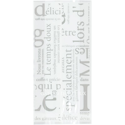 福助工業 合掌ガゼット袋 合掌ガゼットGT(透明タイプ) No.14 (60mm×180mm 奥行45mm) (4000枚) FK