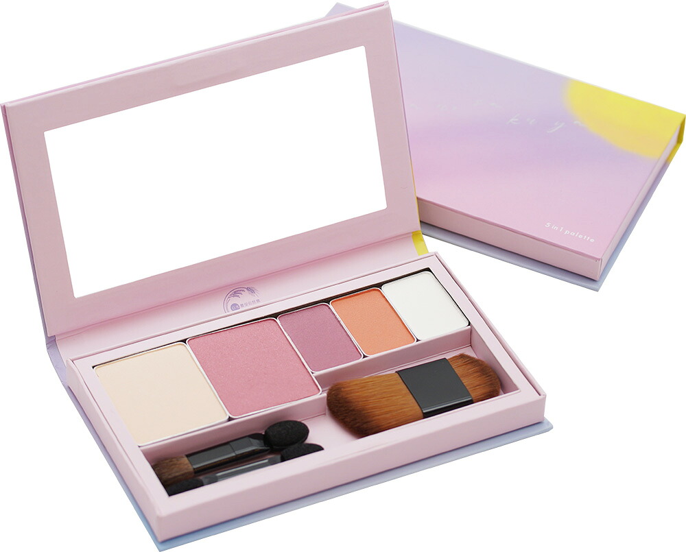 木の花の咲くや 5色のパレット【指定不可。パケット便配送・ポスト投函あり】【出荷地が同一&同一商品で複数個ご注文の場合、1個口送料にします】|自然絆ショップ