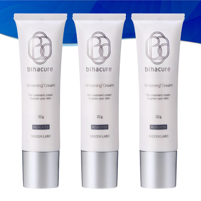 21春の新作 送料無料 美白クリーム 薬用 32g 3本セット ビハキュア 公式 Bihacure 医薬部外品 ヘルスアップ パラベンフリー アルコールフリー ビタミンe アロエエキス スクワラン Bi3 Qbdworks Com