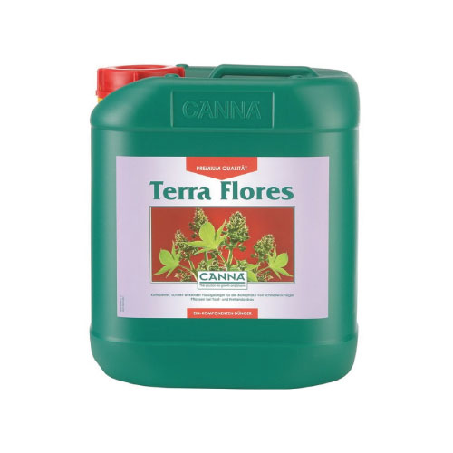 土壌専用の液体肥料 Canna Terra Flores(キャナ・テラ フローレス) 5L Nutrients|自然緑商事