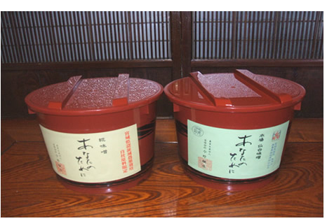 毎日でも飽きない味わいは完全無添加だから。 蔵出し生味噌「あなたのために」 麹味噌 化粧樽入り ４ｋｇ こうじみそ