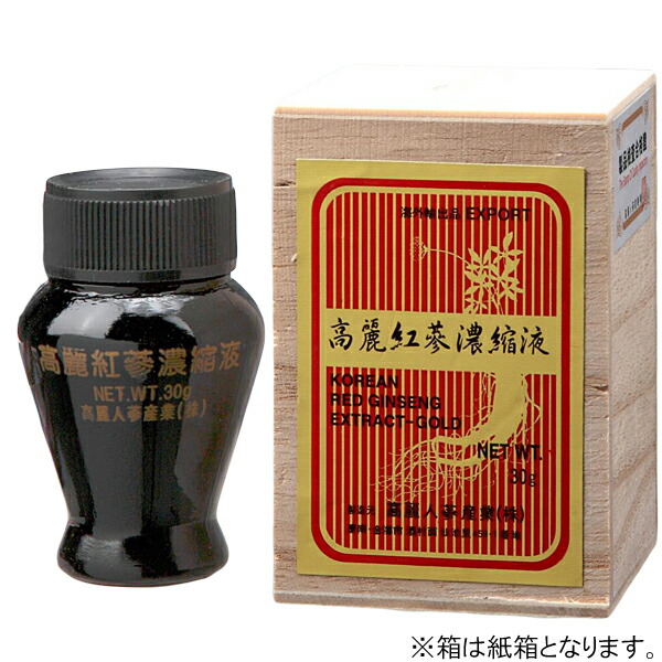 6年根 高麗紅参濃縮液（30g）【福岡農事研究所】