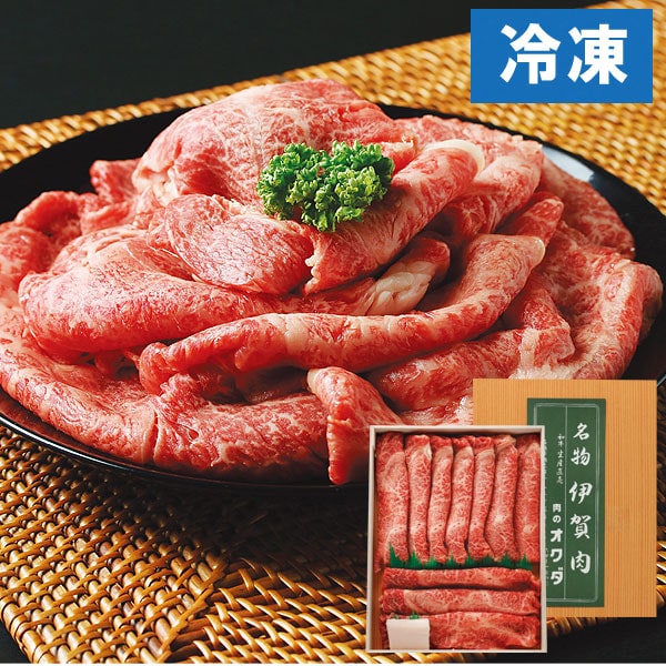 伊賀牛 すき焼き【精肉のオクダ】【直送につき代引・同梱不可】【ムソー夏の厳選ギフト】□｜お～がにっくしぜんかん
