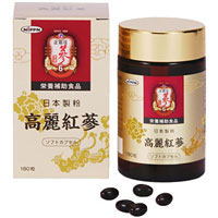 日本製粉高麗紅蔘 ソフトカプセル(96.3g(535mg×180粒))【日本製粉】【送料無料】