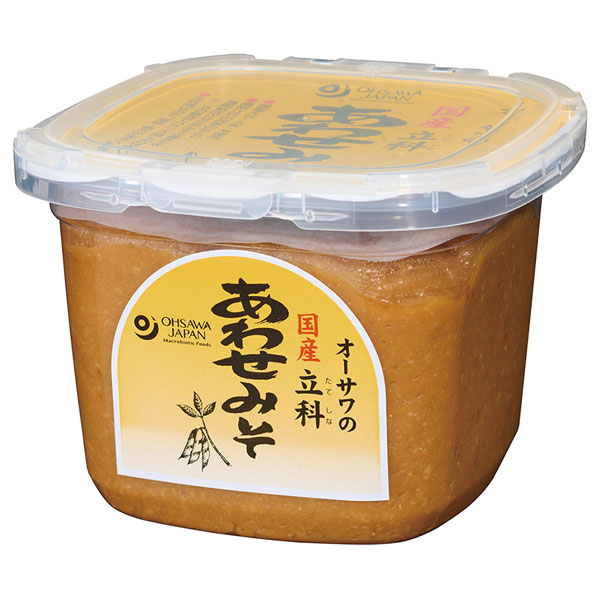 楽天市場】オーサワの有機立科米みそ（750g）カップ【オーサワジャパン】 : ＰＵＲＥ・ＨＥＡＲＴ自然館