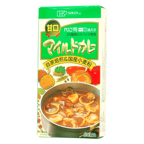 楽天市場】植物素材の本格カレー（フレークタイプ）甘口（135g）【創健社】 : ＰＵＲＥ・ＨＥＡＲＴ自然館