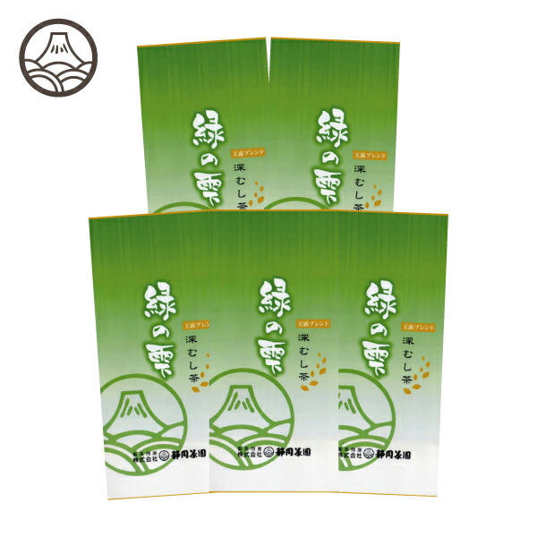 楽天市場】緑の雫 みどりのしずく100g×3本 お茶 緑茶 日本茶 深蒸し茶