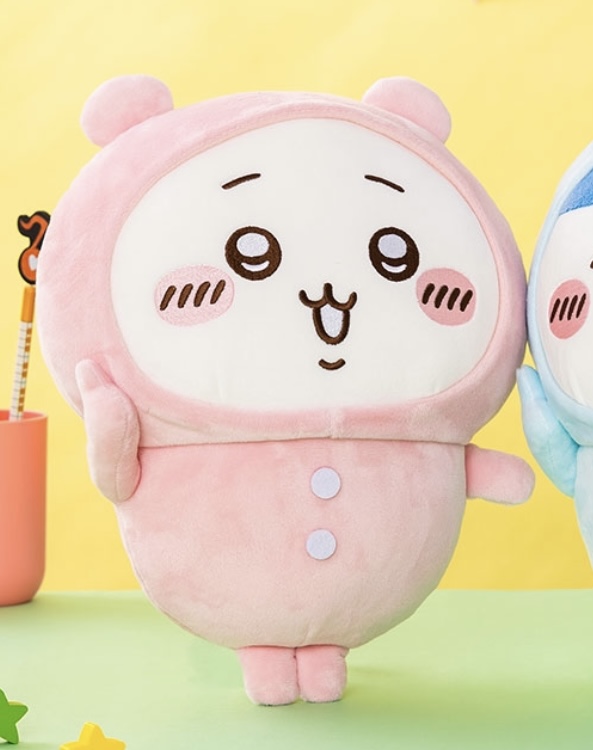 ちいかわ　あのこ　BIGぬいぐるみ　えがお　 4体セット ちいかわ あのこBIGぬいぐるみ | 商品紹介 | 株式会社パレード