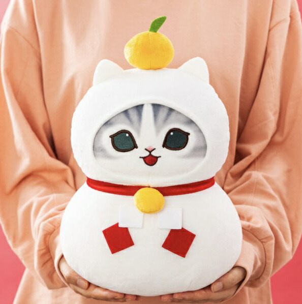 にゃんにゃんにゃんこ ぬいぐるみ 桃まん 餡まん にゃんにゃんにゃんこ ぬいぐるみ 桃まん 餡まん - メルカリ