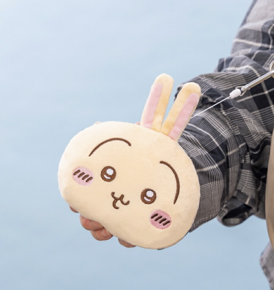ちいかわ　ぬいぐるみ　がま口　パスケースセット　シーサー　ラッコ　モモンガ ちいかわ ミニがまぐち ハチワレ モモンガ ラッコ シーサー
