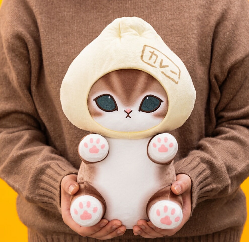 楽天市場】【グレー】mofusand 鏡餅にゃんマスコット 約14センチ