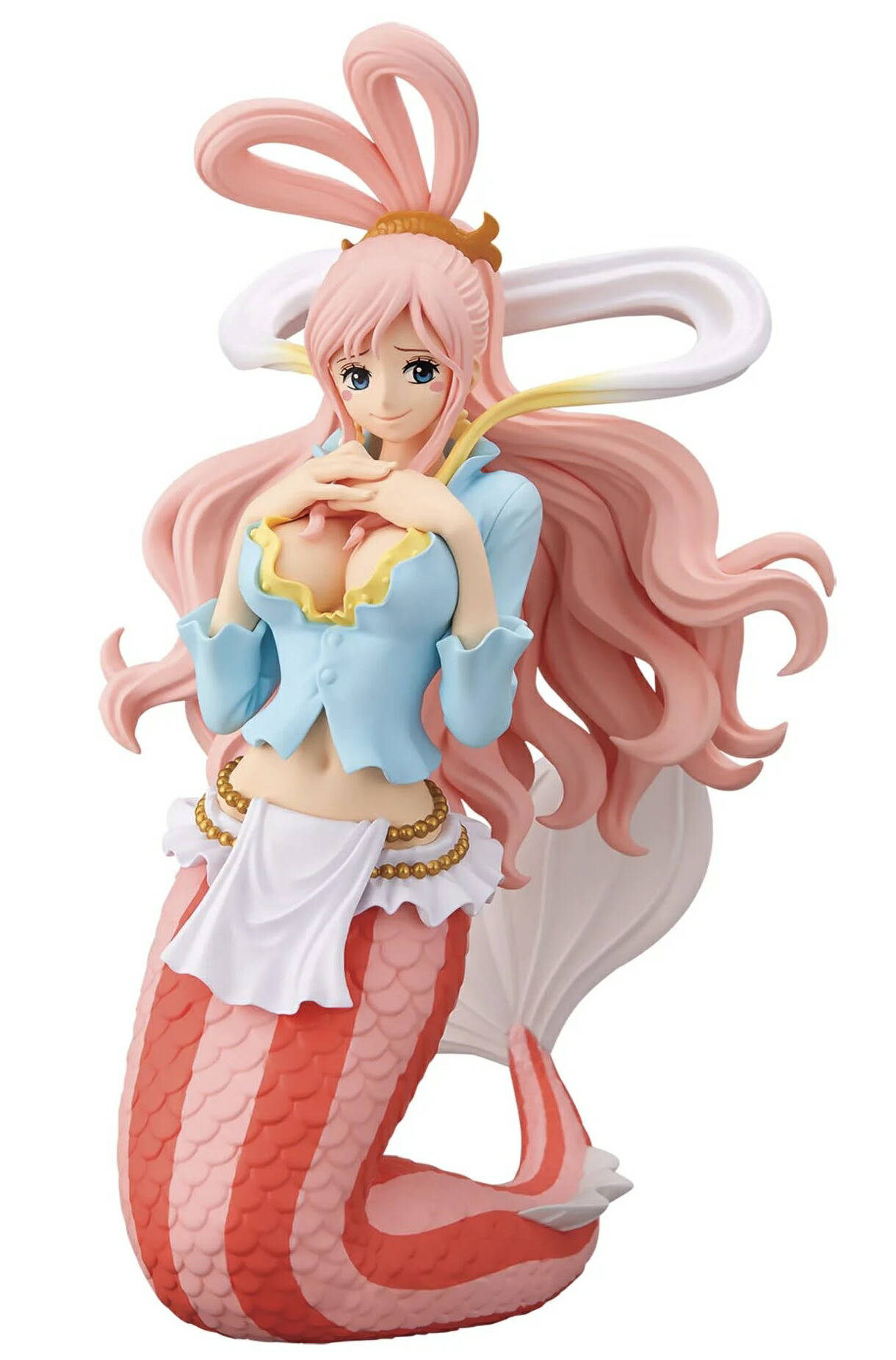 ワンピース 人魚キャラクター フィギュア ワンピースのしらほし姫が1/144スケールフィギュアで登場