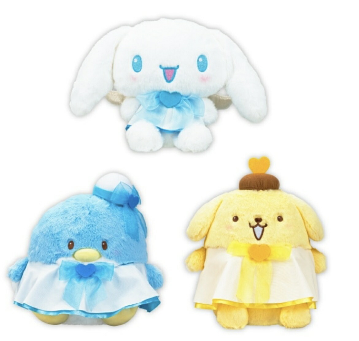 サンリオ　ロイヤルミルクプリンス＆プリンセス　BIGぬいぐるみ　全6種セット サンリオ ロイヤルミルクプリンス＆プリンセス BIGぬいぐるみ 全