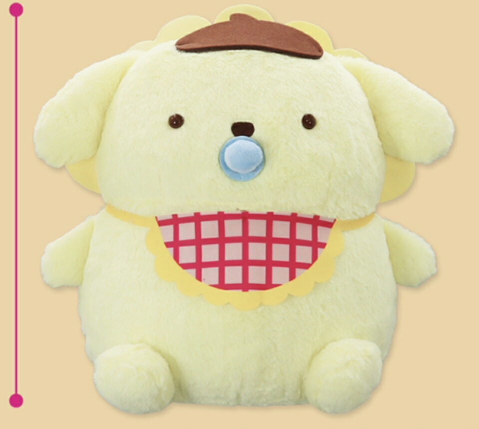 ポムポムプリン　ミルクプリン　ぬいぐるみ 楽天市場】【ポムポムプリン】ロイヤルミルクプリンス BIGぬいぐるみ