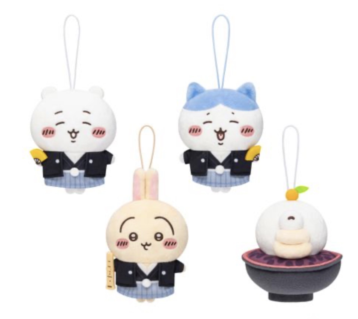 ちいかわ 節分&PUN マスコット 8点セット ちいかわ 節分だ！！マスコット（ハチワレ） | ちいかわマーケット