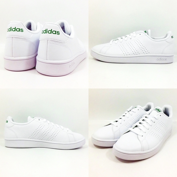 楽天市場 アディダス Adidas スニーカー Advancourt Base Ee7690 靴 白 White 緑 Green メンズ メンズ Onstep